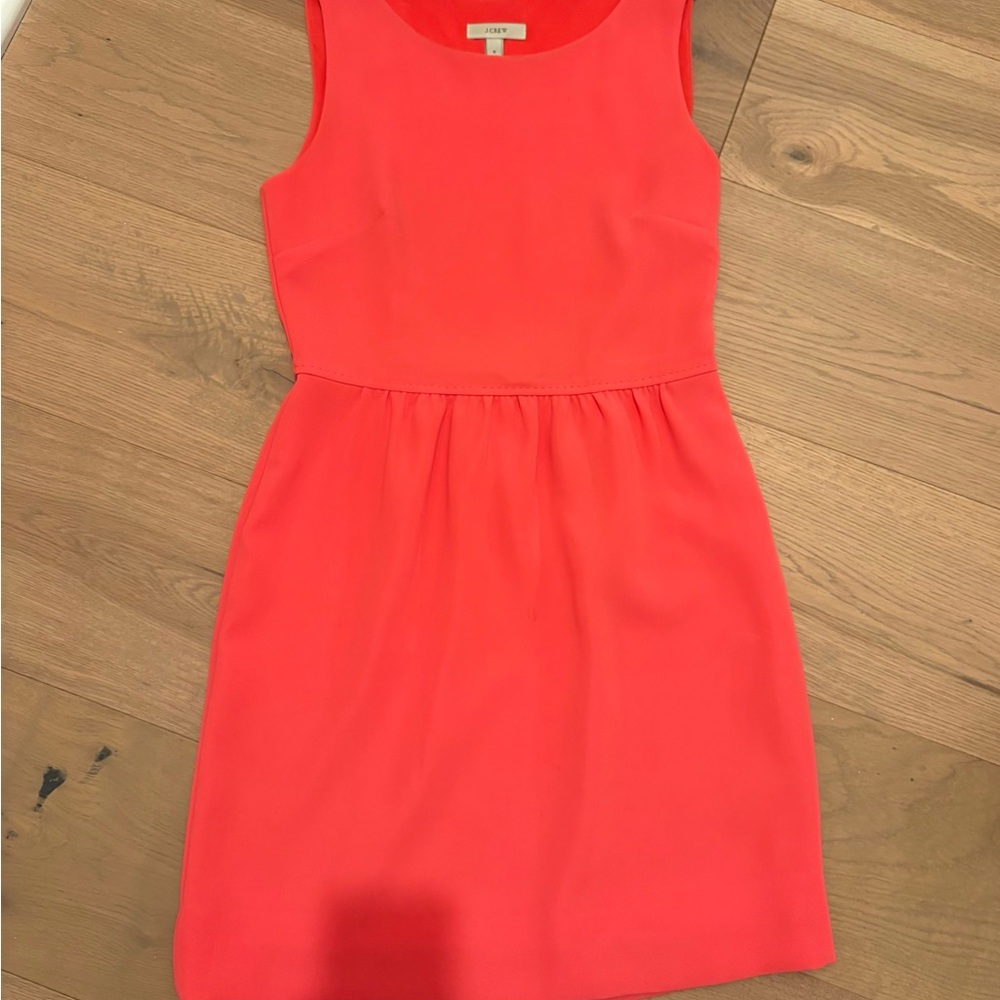 J. Crew Coral Mini Dress